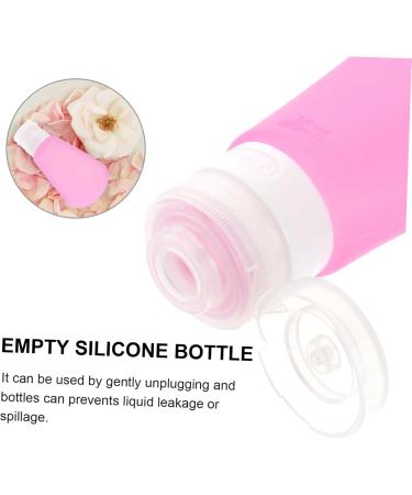 SOESFOUFU Shampoo Bottles Silicone Containers Shampoo Tubes Silicone Press Bottle Travel Leakproof Blue Size 3 - Buy Online on GoSupps.com