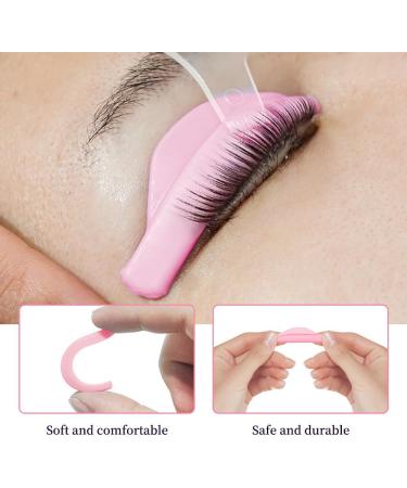 TTPSRY 7 Pairs Silicon Curlers Shields Pads Lash Lift Kit Reusable Silicone Curler Pad Lash Lift Tool for Different Length Eyelashes Semi-Permanent Curling Professional Salon DIY Use(Pink) - Buy Online on GoSupps.com