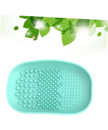 DOITOOL 1pc Brush Cleaning Pad Brush Cleaning Plate Brush Scrub Board Silicone Makeup Brush Cleaning Mat Rabbit Hair Claw Face Scrub Cosmetic Brush Cleaner Portable Wash Pad - Buy Online on GoSupps.com