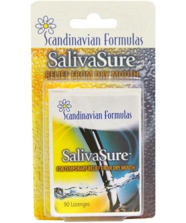 Buy Scandinavian Formulas SalivaSure Lozenges 90 ea (Pack of 4) - Soothing Throat Relief - International Shipping Available - Buy Online on GoSupps.com