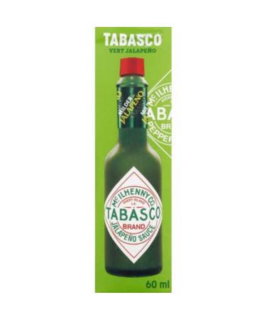 Tabasco Tabasco green JalapeEo chili sauce - 60ml bottle