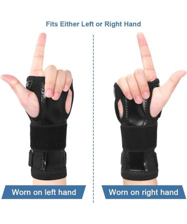 Hand Brace for Carpal Tunnel | Wrist Splint Support for Men & Women | Pain Relief for Arthritis & Tendonitis | Removable Metal Splint - 1 Piece - Buy Online on GoSupps.com
