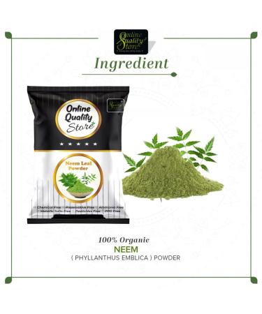 Online Quality Store herbal powder combo for hair and face (Neem powder) - Buy Online on GoSupps.com