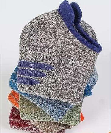 By The Clique Premium Terry Cotton Sport Ankle Socks Set of 3 | Arch Support, Cushioned, Durable | Retro Style, Modern Fit | Blue Gray Green - Buy Online on GoSupps.com