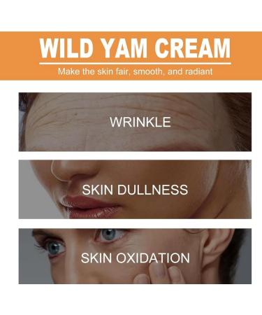 REYROB 3PCS/70G Wild Yam Cream-Wild Yam Cream for Hormone Balance Wild Yam Cream Organic Hormone Balanc Wild Yam Cream for Women All Skin - Buy Online on GoSupps.com