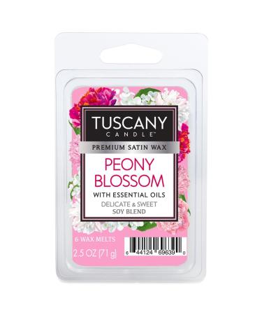 Peony Blossom Scented Wax Melt 2.5 oz Burn Time 4 Hours Home Fragrance Room Accessories