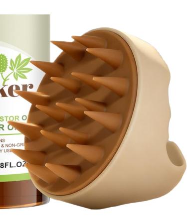 Oil for Dry Hair | Natural Moisturizer with Scalp Massage 100ml Nourishing and Repairing Oil Set | For Curly Frizzy Long Fine Straight Hair with Split Ends Men and Women - Buy Online on GoSupps.com