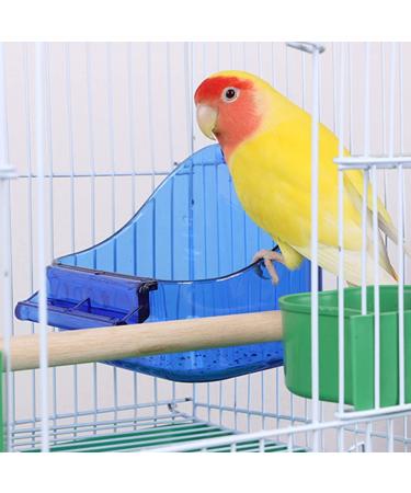 Shuoxpy Small Bird Bath Box - Parrot Bathing Tub for Small Birds, Parakeet, Canary, Budgerigar | Bird Cage Supplies - Random Color - Buy Online on GoSupps.com