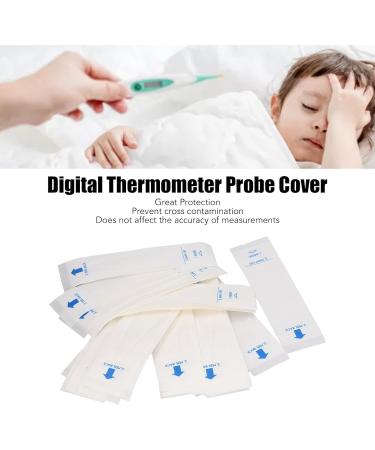 100Pcs Digital Thermometer Covers Disposable Electronic Thermometer Protective Sleeves Safe Hygienic Oral Thermometer Cover Sleeve for Hospital - Buy Online on GoSupps.com