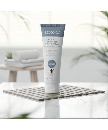 MooGoo Skin Milk Udder Cream - Natural Moisturizing Lotion for Dry & Sensitive Skin | Petroleum Free Paraben Free Cruelty Free - Buy Online on GoSupps.com