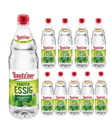 Bautz'ner Lot of 10 bottles of herbal vinegar 1000 ml