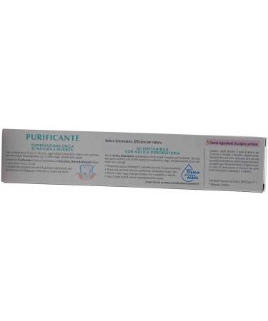 Purificante Purifying Toothpaste - 2.5 oz (75ml) - Pack of 3 | Italian Import - Best International Shipping - Buy Online on GoSupps.com