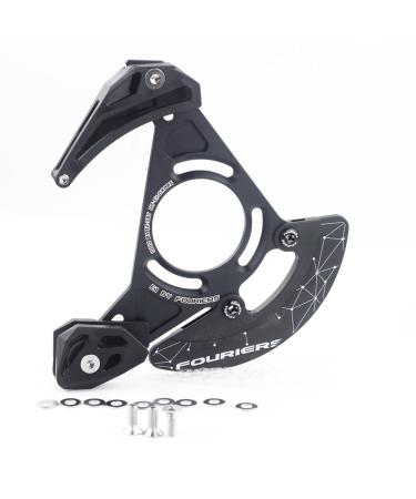 Fouriers CT-E1-DX005 Chain Guide Bash Guard Retention Device 32-38T Black ISCG