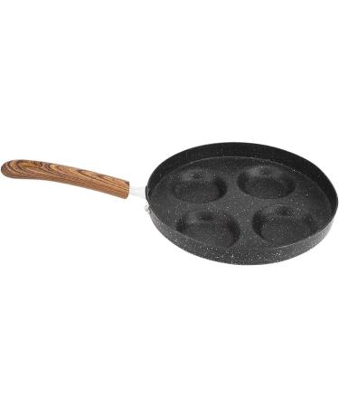 DameCo Frying Pot Non Stick Cooking Pan Breakfast Maker with Wood Handle Kitchen Utensils Interesting - Buy Online on GoSupps.com