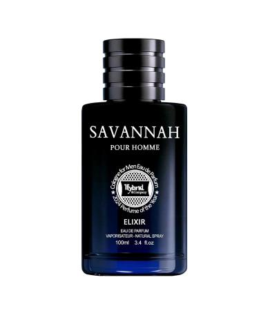 Hybrid & Company Savannah Pour Home Elixir For Men Eau De Parfum Vaporisateur Natural Spray 3.4 Fl Oz SAVANNAH POUR HOME ELIXIR 3.4 Fl Oz (Pack of 1) - Buy Online on GoSupps.com