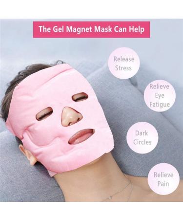 Professional Magnetic Gel Bead Ice Face Cover | Soothing Stone Gel Facial Mask for All Skin Types - Buy Online on GoSupps.com