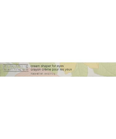 Clinique Cream Shaper for Eyes No. 101 Black Diamond 0.04 oz - Long-Lasting Eye Pencil - Buy Online on GoSupps.com