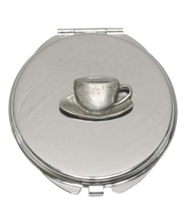 Teacup Compact Mirror Handbag Gift With Free Engraving 362