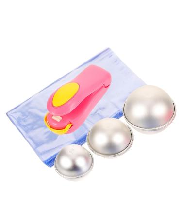 Alipis 1 Set Paper Cups Silicone Molds Metal Bath Mold Cake DIY Mold Crafting Supplies Press Candle