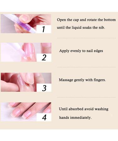 Cuticle Oil Pen for Nails 3PCS Mix Flavors Nail Oil Cuticle Natural Ingredients Cuticle Oil for Nails Nutrition Oil Pen for Manicure Pedicure Nourish Nail Cracking and Dry Nail Repair Treatment - Buy Online on GoSupps.com