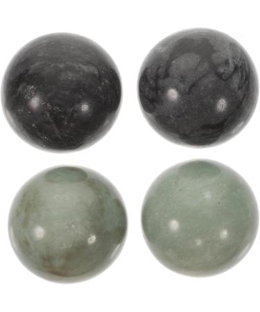 Magiclulu Gemstone Stress Balls | 10-Sentence Marble Gymnasium Balls for Adults | Obsidian Hand Massage Fitness Balls - Buy Online on GoSupps.com
