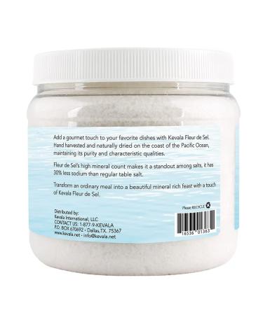 Kevala Fleur de Sel Gourmet Sea Salt 1.5 Lb - Premium Quality Salt for Culinary Delights - Buy Online on GoSupps.com