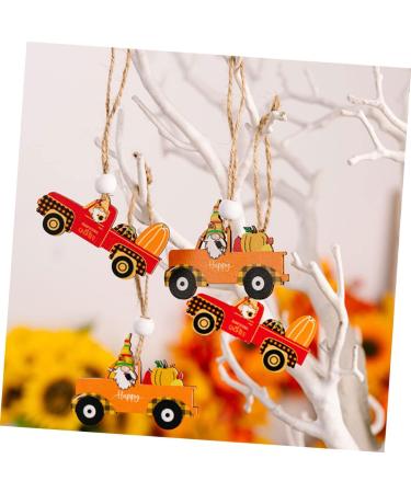 STOBAZA 2 Boxes Thanksgiving Pendant Hanging Gnomes Pendant Fall Tree Ornaments Wooden Delicate Accessories - Buy Online on GoSupps.com