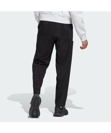 Buy adidas Men's Aeroready Essentials Stanford Open Hem Leisure Pants - Black with Small Logo | International Shipping Available - Buy Online on GoSupps.com