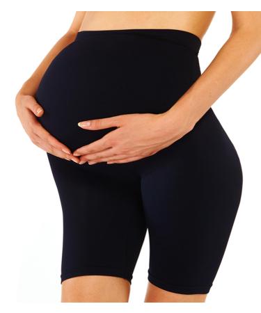 Jengo Maternity Shorts over Bump Maternity Knickers Maternity Underwear for Pregnancy Underwear High Waist Maternity Pants Panties M Black
