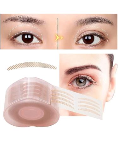 Double Eyelid Tape Eyelid Strips Invisible Double Eyelid Lift Strips Instant Eyelid Stickers Invisible Double Sided Tape Eyelid Lift Eyelid Tape Skin Tone Big Eye Tools with Fork Rods Tweezers - Buy Online on GoSupps.com
