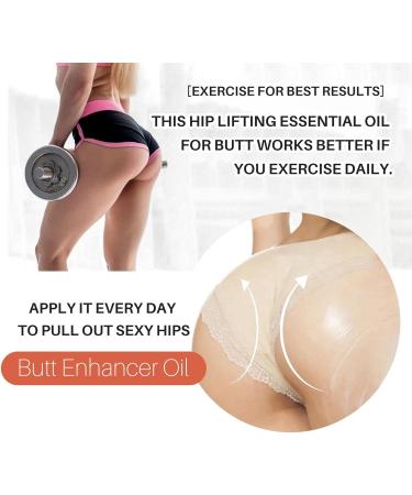 Po-Lifting Massage Oil - 10ml Hip Lift Up Essential Oil for Bigger Buttocks | Firming Massage Oil for Women & Men - Buy Online on GoSupps.com