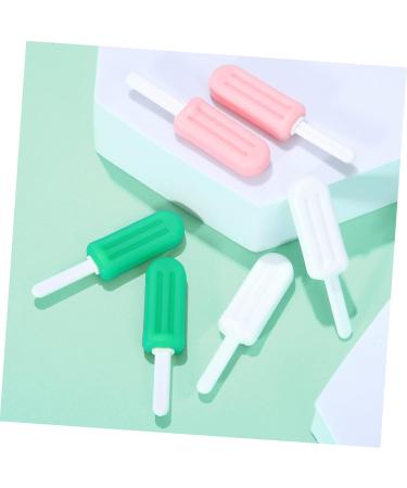 OHPHCALL 6 Pcs Popsicle Silicone Chew Silicone Pacifier Aligner Chewies Teeth Device Child Tray - Buy Online on GoSupps.com