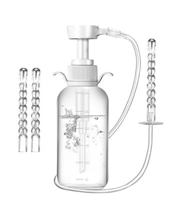 Feminine douche - 300ml vaginal wash bottle | reusable for hygiene travel bath and shower