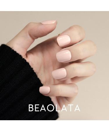 Beaolata Nail Polish Strips - 32 Gel Nail Wraps & Stickers for Easy Application & Removal, Long Lasting Salon Quality - Sweet - Buy Online on GoSupps.com