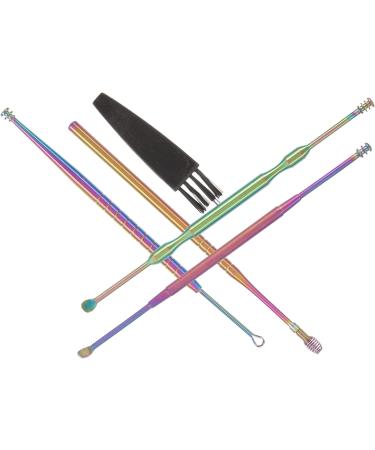 Ear Wax Remover Kit - Set of 3 Stainless Steel & Plastic Ear Cleaning Tools - Buy Online on GoSupps.com