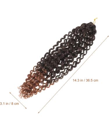 Beaupretty 14 Crochet Wig Passion Crochet Hair Afro Wigs Hair Wig Wave Crochet Hair Passion Hair Crochet Hooks for Dreadlocks Dreadlock Crochet Hook Miss Braid Low Temperature Wire Spring Assorted Color 2 - Buy Online on GoSupps.com