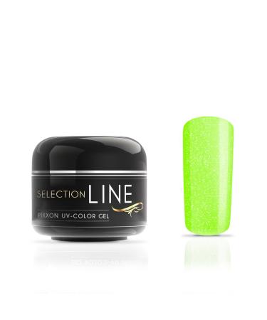 N&BF Selection Line 5ml Pixxon UV Farbgel Lemon Tree |Premium color glitter gel medium viscos |Made in EU |Glitter gel for Geln gel |Self -smoothing + acid -free |Professional color