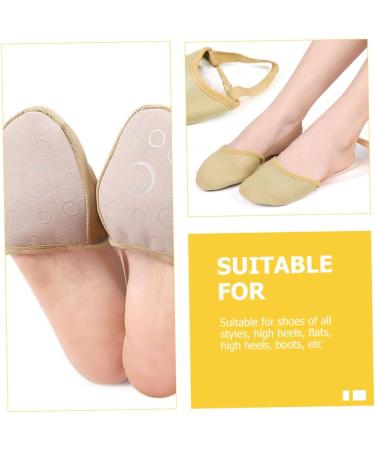 Buy 5 Pairs Yoga Toe Protector Non-Slip Forefoot Cushions - High-Heeled Shoe Pads Breathable Anti-Skid Sole Inserts for Comfort & Support - Ideal Cushioning Solution for Women - Buy Online on GoSupps.com
