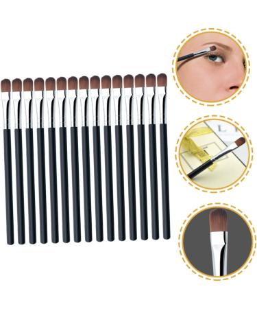 POPETPOP 100pcs Eye Shadow Brush Make up Applicators for Face Cosmetics Eye Brush Long Handle Girl - Buy Online on GoSupps.com