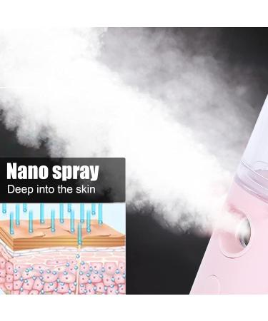 Shanrya Facial Mist Sprayer Cute Cartoon Animal Skin Nano Sprayer Safe for Beauty and Personal Care Pink - Buy Online on GoSupps.com