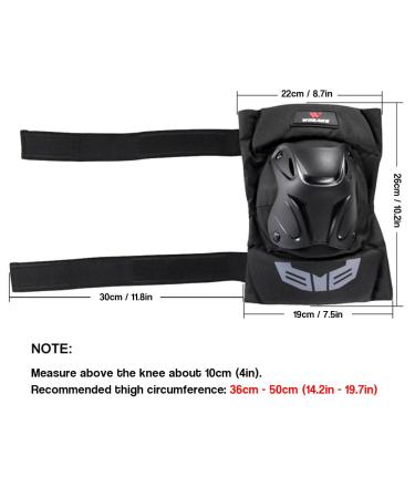 Lixada Knee Protectors for Cyclists - Best Knee Pads & Protective Gear for Motocross Skiing & Horse Riding - International Shipping Available - Buy Online on GoSupps.com