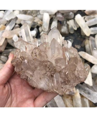 Home Natural Crystal Quartz Citrine Cluster for Reiki Home Decor Crystal Cluster (Size : 600g) - Buy Online on GoSupps.com