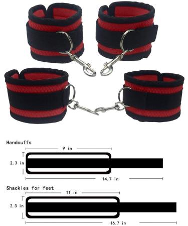 Soft Dark Red Sleep Eye Mask with Bed Strap Kit - for Ultimate Comfort and Relaxation - Buy Online on GoSupps.com