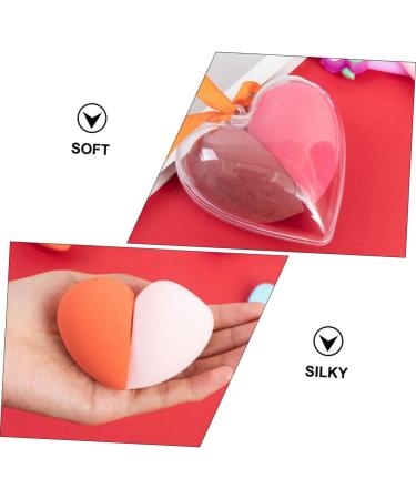 POPETPOP 9 Boxes Heart-shaped Makeup Sponge Eyeliner Makeup Puff Face for Cleansing Makeup Powder Puffs Heart Powder Puff Cosmetic Puff Hydrophilic Polyurethane Travel Make up Cream - Buy Online on GoSupps.com