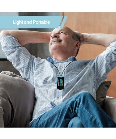 Easy Home Fingertip Pulse Oximeter - SpO2 Blood Oxygen Saturation & Heart Rate Monitor - Buy Online on GoSupps.com