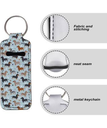 Lip Balm Keyring for Women and Girls Dachshund legs - Buy Online on GoSupps.com