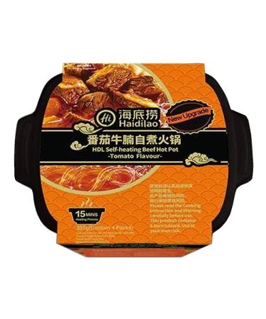 Haidilao Self-Heating Beef Hot Pot Tomato Flavour 395g