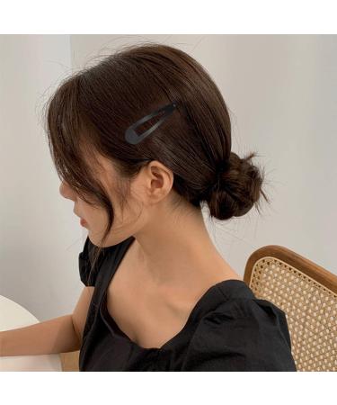 50 Pieces Black Metal Hair Clips for Girls & Women - 5 cm Mini Hair Clips - Best for Children & Adults - Buy Online on GoSupps.com