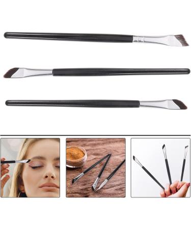 OHPHCALL 3pcs Set Eyebrow Brush Applicator Angled Makeup Brush Eye Brush Precision Concealer Brush Nylon - Buy Online on GoSupps.com