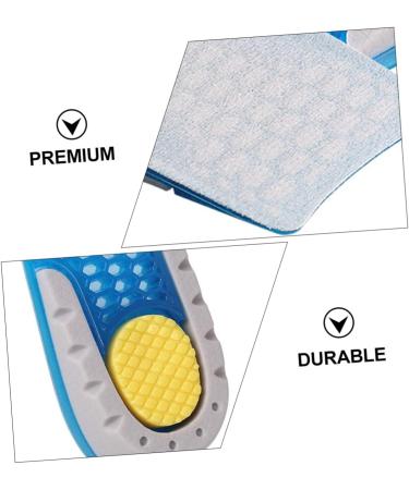 FRCOLOR Shock Absorbing Height Increase Insoles - 3 Pairs Invisible Heel Lift Inserts for Comfort & Height Boost - Buy Online on GoSupps.com